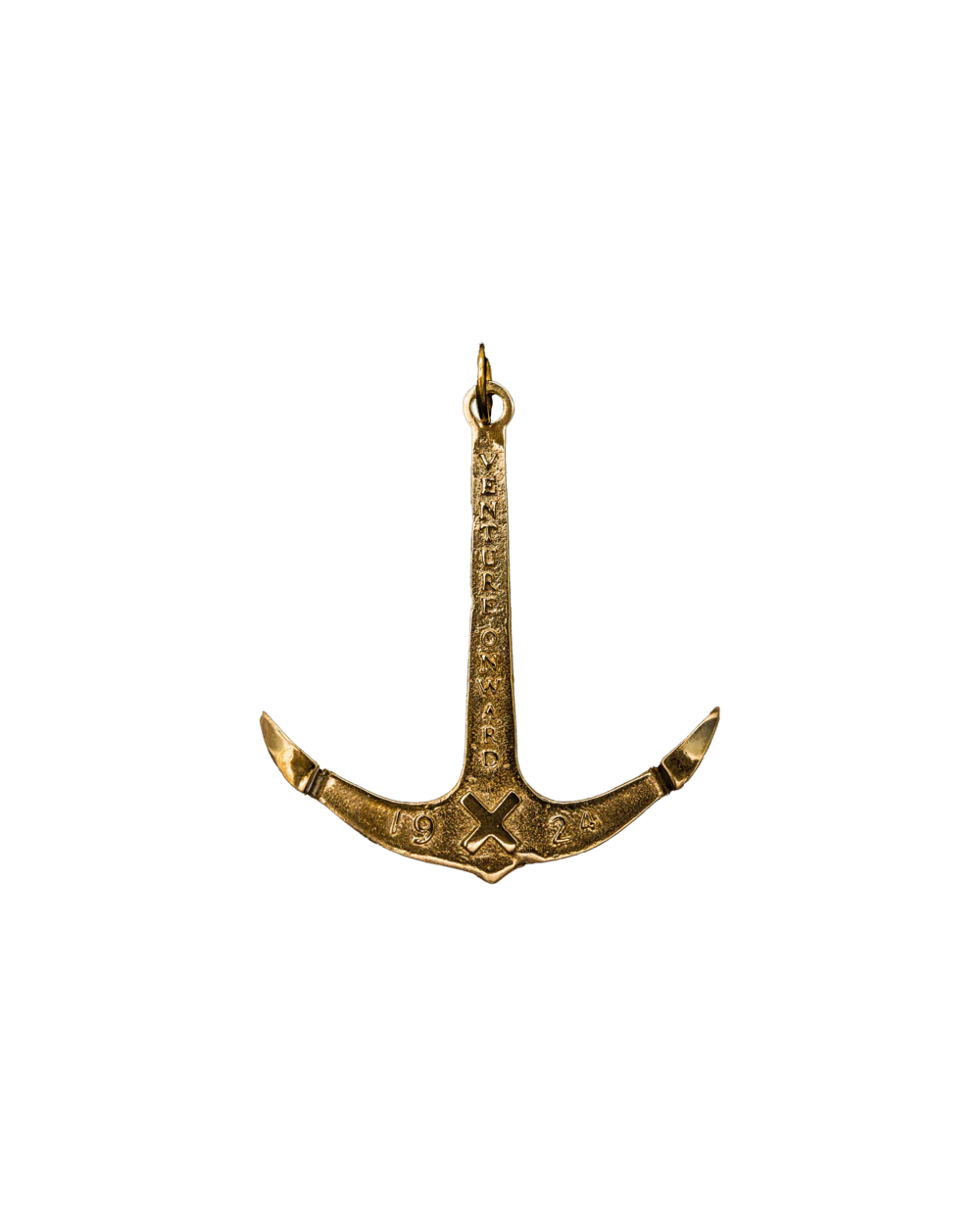 Wholesale - The 1924 Brass Anchor Keychain